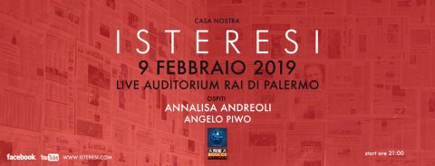Questo sabato 9 febbraio gli Isteresi tornano sul palco con un grande live di presentazione presso l’Auditorium Rai di Palermo.