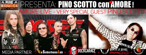 AREASONICA RECORDS PRESENTA: PINO SCOTTO CON AMORE! AMORE LIVE + PINO SCOTTO + MARZIO KER (KEE MARCELLO BAND)
