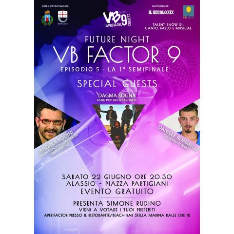 22 Giugno: I Dagma Sogna special guests del VB Factor di Alasso!