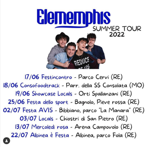 LIVE | Elememphis in tour: ecco le date
