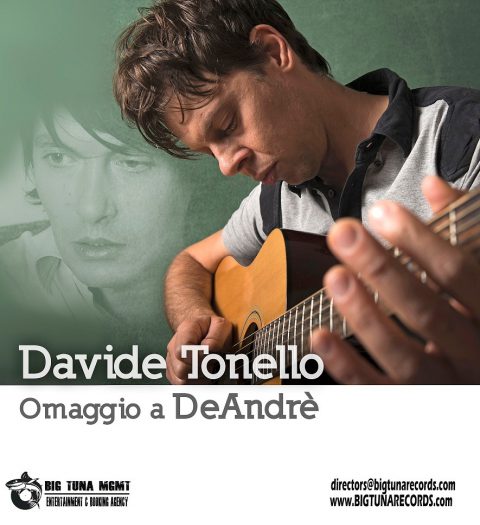 LIVE | Sabato 7 maggio TRIBUTO A DE ANDRE’ by DAVIDE TONELLO