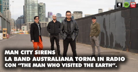 I MAN CITY SIRENS TORNANO IN RADIO CON THE MAN WHO VISITED THE EARTH