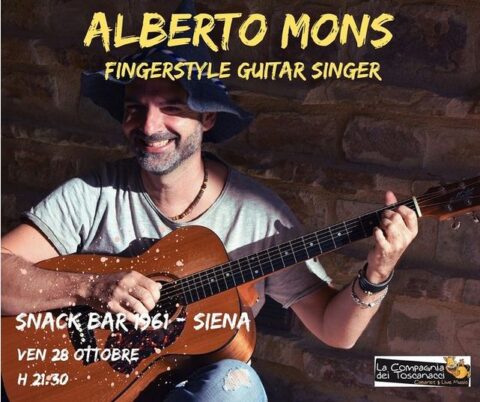 LIVE | 28 ottobre Alberto Mons a Siena (FI)